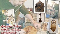Tekin ahşap zanaatkarı çıktı - haberi