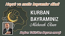 Tekin’den bayram tebriği - haberi