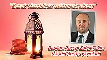 Tekin’den kandil mesajı - haberi