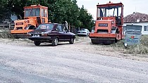 TOKİ yolu asfaltlanıyor - haberi