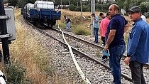 Trenin çarptığı kişi öldü - haberi