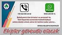 Tüm birimler görevde - haberi
