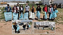 Türkyılmaz çöpleri topladı - haberi