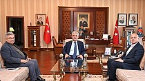 Vali ile görüştüler