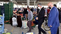 Vali pazarı denetledi - haberi