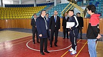 Vali’den spor ziyareti - haberi