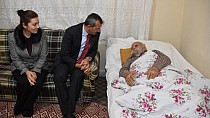 Vali’den yaşlı ziyareti - haberi