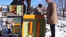 Yem otomatı yapıldı - haberi
