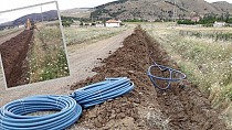 Yeni su hattı çekiliyor - haberi