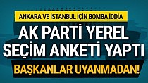 Yerel seçim anketi - haberi