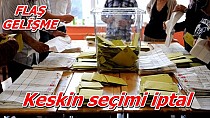 YSK seçimi iptal etti - haberi