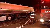 Zift tankeri yandı - haberi